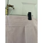 Nike Light Pink Ribbed Pull On Cropped Wide Leg Lounge Pants Photo 5