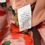 House Of CB  Toira Long Sleeve Satin Corset Minidress in Rose Print Size Small Photo 7