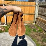 Mansur‎ Gavriel Soft Suede Brown Ankle Boots Booties Shoes 38 8 US Photo 10