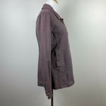 Fresh Produce  Jacket XS‎ Brown Button Up Pockets 100% Cotton Long Sleeve Photo 2