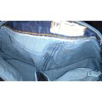 Free People New Womens  Jeans 24 X 26 Crop Capri Dark Blue Urban Outfitters Photo 4