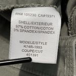 Joie  Park Skinny‎ Zippered Utility Pants Green 0 Photo 12