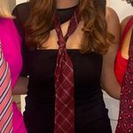 Lulus  Black One Sleeve Mini Dress Photo 0