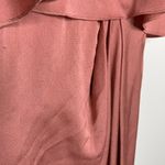 Shona joy Luxe Cocktail Frill Midi Dress Rose Women's US 4 Small Photo 16