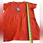 Teddy The Dog Never Leave Home Without It Dog Walking Tee Shirt Womens Medium Orange Photo 5