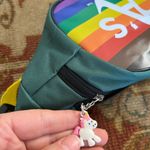 Oakland A’s Rainbow Pride Fanny Pack with Yellow Strap Green Photo 5