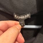 EXPRESS Black Sleeveless Mock Neck Top Women's Size L Cotton Modal Blend Photo 1