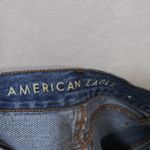 American Eagle  Blue Denim Mom Cuffed Shorts Size 0 Photo 5