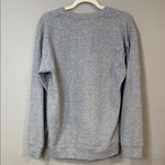 Lululemon heathered grey crew neck sweatshirt with bubble dot texture Photo 2