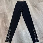 Aerie Die Laser Cut Black Leggings XS Photo 2