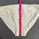 Aerie Crochet White Lace Bikini Bottoms Photo 10