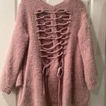 POL Mauve Sweater…Funky Back with cool cut outs! Photo 1