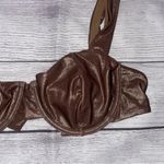 NWT Devon Windsor Swim x Alexis Rose Gold Bikini Brown Size L Photo 7