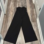 ZARA  Black Jumpsuit with silver beaded straps small Photo 1