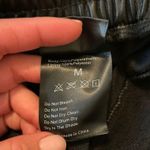 Tagoo Black Faux Leather High Waist Trousers Medium Photo 5