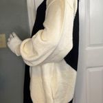 SheIn Women's Mock Neck Abstract Colorblock Knit Sweater Dress. Photo 9