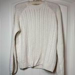 A loves A  Women's cream Cable Knit Sweater Photo 0