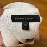 Banana Republic  Neutral Wool Mohair Fisherman Coastal Preppy Crewneck Sweater XS Photo 4