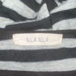 Illa Illa grey and black stripes drop waist dress - size medium Photo 1