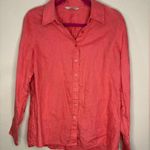 Soft Surroundings 100% Linen Button Down Photo 1