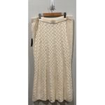 Eloquii Cabled Sweater Cream Knit Maxi Skirt Photo 5