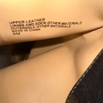 Banana Republic  Black Leather Knee High Boots Gold Zip Size 9M Photo 10