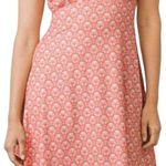 prAna  Botania Cali Dress with Shelf Bra Cotton Soft Stretchy Peach Size Small Photo 0