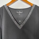 Sam Edelman  Metallic Trim Shift Dress Size 0 Photo 4
