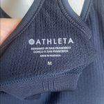 Athleta  Ribbed Black Built In Tank Photo 2