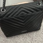 Rebecca Minkoff  Black Quilted Shoulder Bag Photo 3