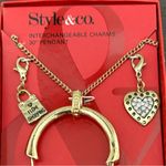 Style & Co . 30 Inch Interchangeable Charm Necklace Photo 2