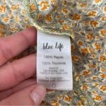 Planet Blue Floral Puff Sleeve Wrap Top XS Photo 4