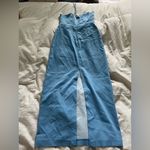 ZARA : Elegant Blue Strapless Dress Photo 10