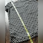Sugar Lips  Black & White Diamond Pattern Short Sleeve Sheath Dress Size 6 Photo 9