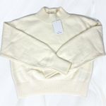 & Other Stories & Other Stories Mock Neck Jumper Sweater Off White Small NWT Photo 4