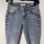 CAbi  High Skinny Distressed Gray Jeans Style 3939 Size 0 Photo 5