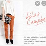 Lilas Campbell 2 way clutch bag oriental geo design Photo 1