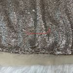 Free People  flashing lights metallic sequined skirt Photo 5