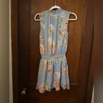 Intermix  Private Label Eva Floral Silk Dress Size 2 Photo 3
