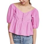 Free People  Veronica peplum top Photo 0