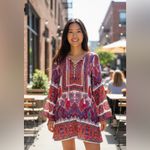 Kafta Mini Dress, Bathing Suit Cover Up or Boho Shirt Photo 8