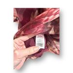 Lulus Red Floral Organza Mini Dress Puff Sleeve Rosette Wedding Guest Coquette S Photo 7