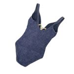 Karla Colletto Claire Denim Lace Photo 3