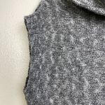 James Perse 3 Sweater Womens Gray Merino Sleeveless Funnel Neck Marled Knit Photo 4