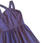 Lulus Long Plum Purple Gown Dress Halter Style Chiffon Flowy Size Small Women's Photo 2