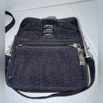 Baggallini Mini Crossbody Organizer Wristlet Wallet Traveler Bag Handbag Black Photo 4