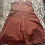 Girlfriend Collective Brown Active Dress With Attached Shorts Work Out Yoga Hike Photo 7