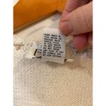 Erika Vintage  Cottagecore Floral Embroidered Beaded Knit Vest Cream Medium Photo 4