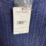 Free People Indigo Blue Washed Ashore Mini Dress Sz.M NWT Photo 8