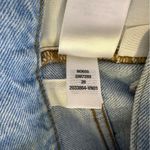 Madewell Low-Slung Straight Jeans Blue Wash Size 26 Photo 6